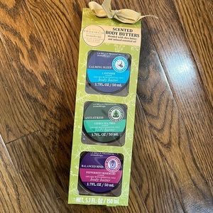 Set of 3 body butters. Brand new